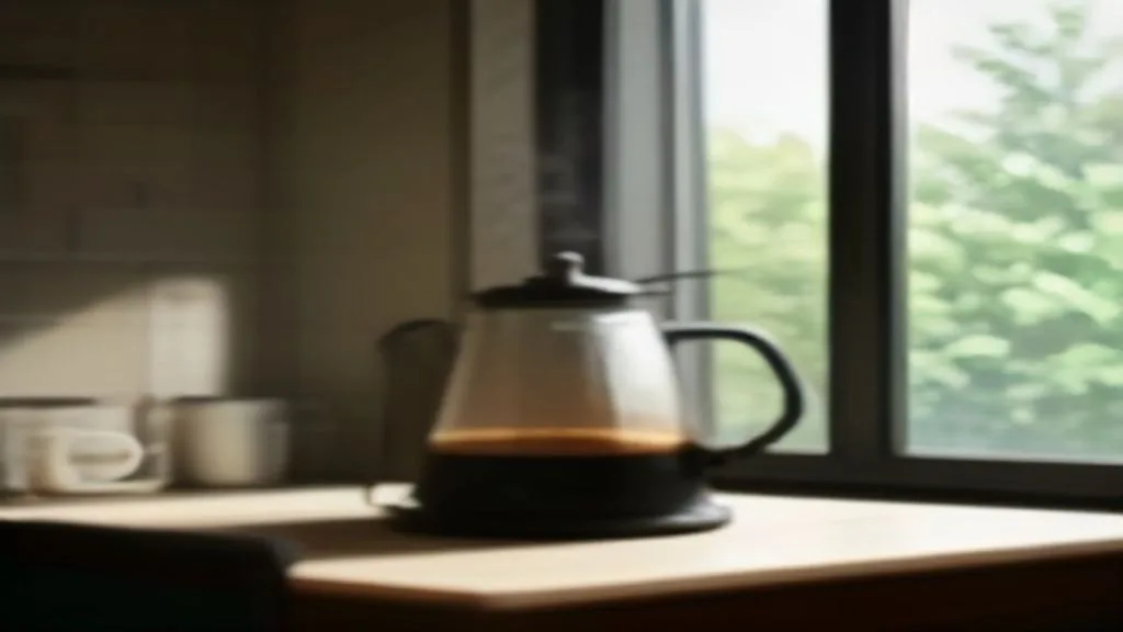 Extração de café especial filtrado no método Hario V60 com chaleira bico de ganso em 2026