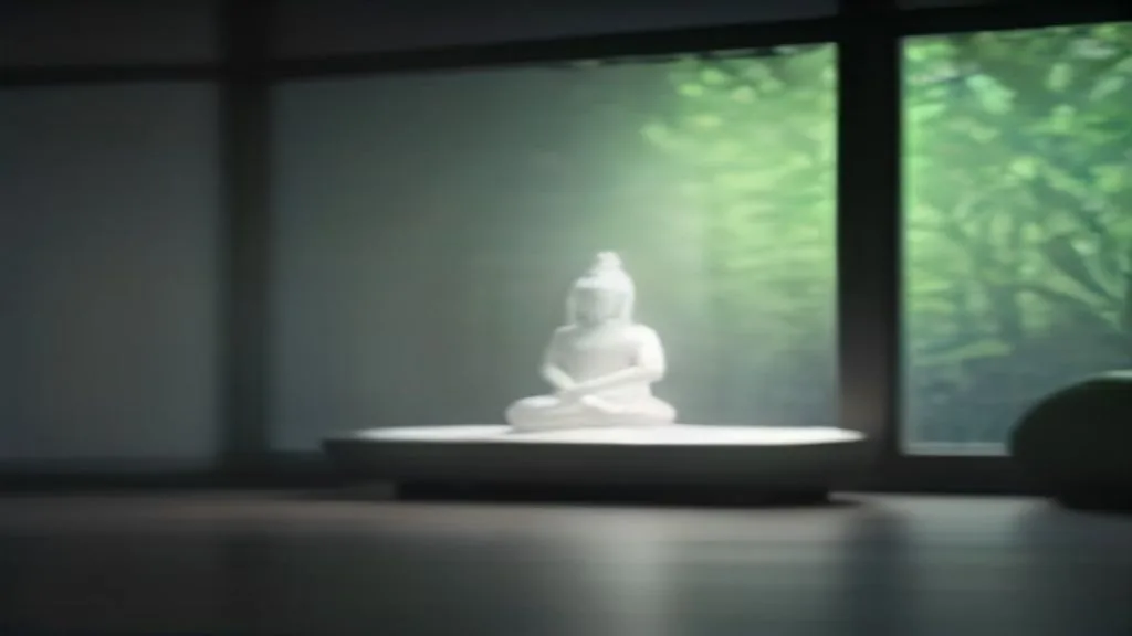 Prática de meditação mindfulness e visualização neurocientífica da redução do estresse em 2026
